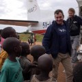 MArio Calabresi in Uganda con Medici con l'Africa Cuamm