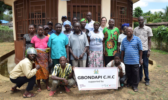 sierra leone Gbondapi Pujehun mother waiting house casa d'attesa