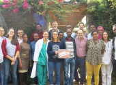 medici con l'africa cuam io nasco con te wolisso etiopia don dante carraro con lo staff dell'ospedale