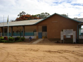 L’ingresso dell’ospedale di Tosamaganga