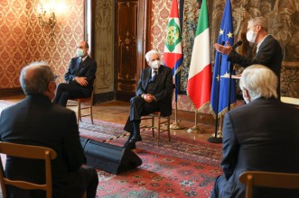 Mattarella riceve una delegazione di Medici con l'Africa CUAMM 3