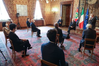 Mattarella riceve una delegazione di Medici con l'Africa CUAMM 1