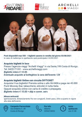 Locandina Spettacolo a Costa di Rovigo_retro
