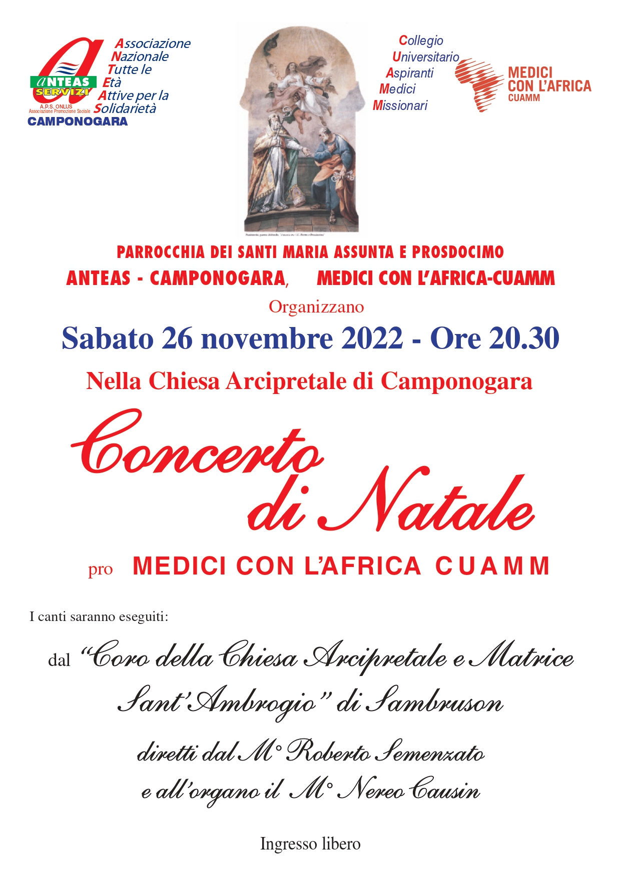 concerto pro cuamm