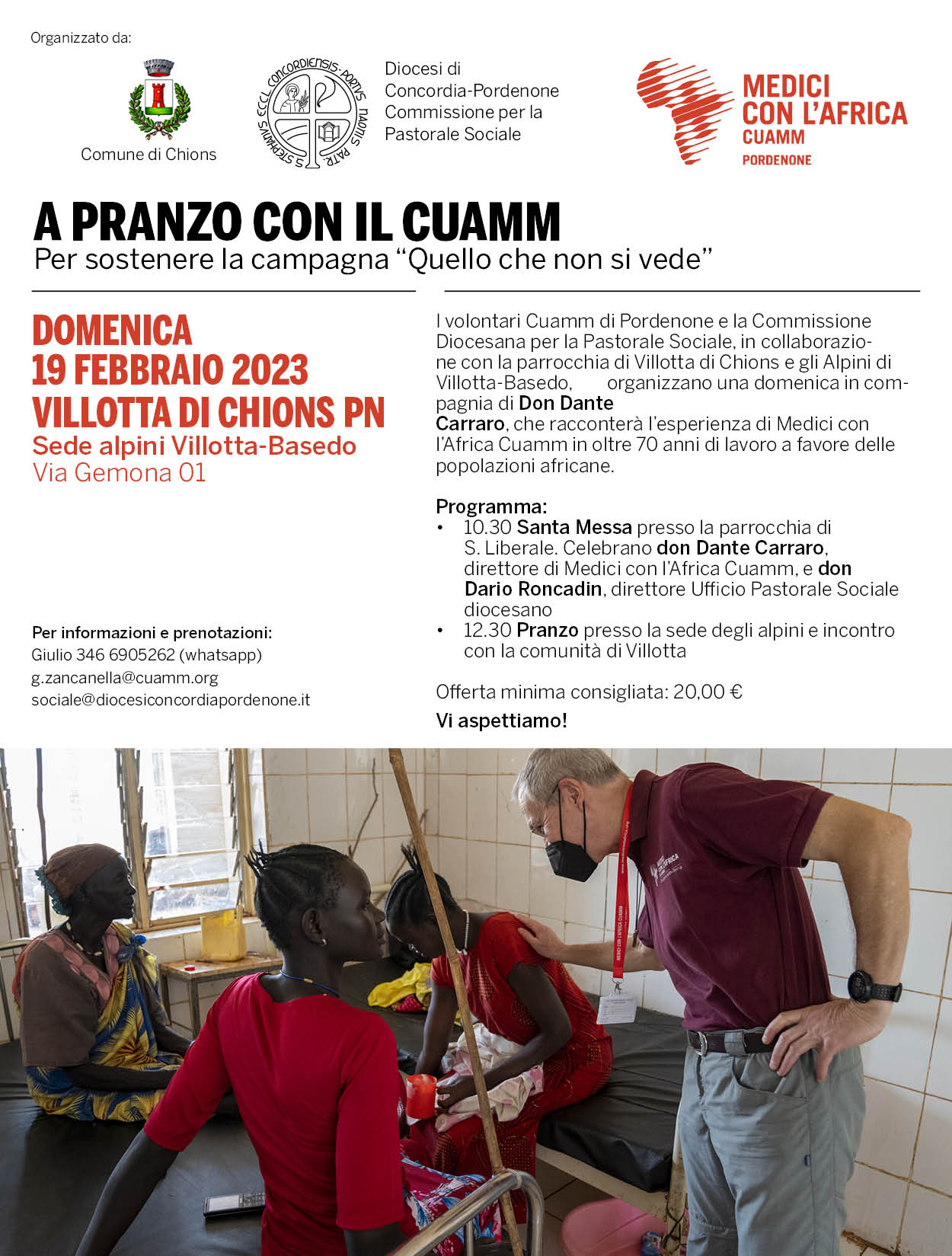domenica con il cuamm