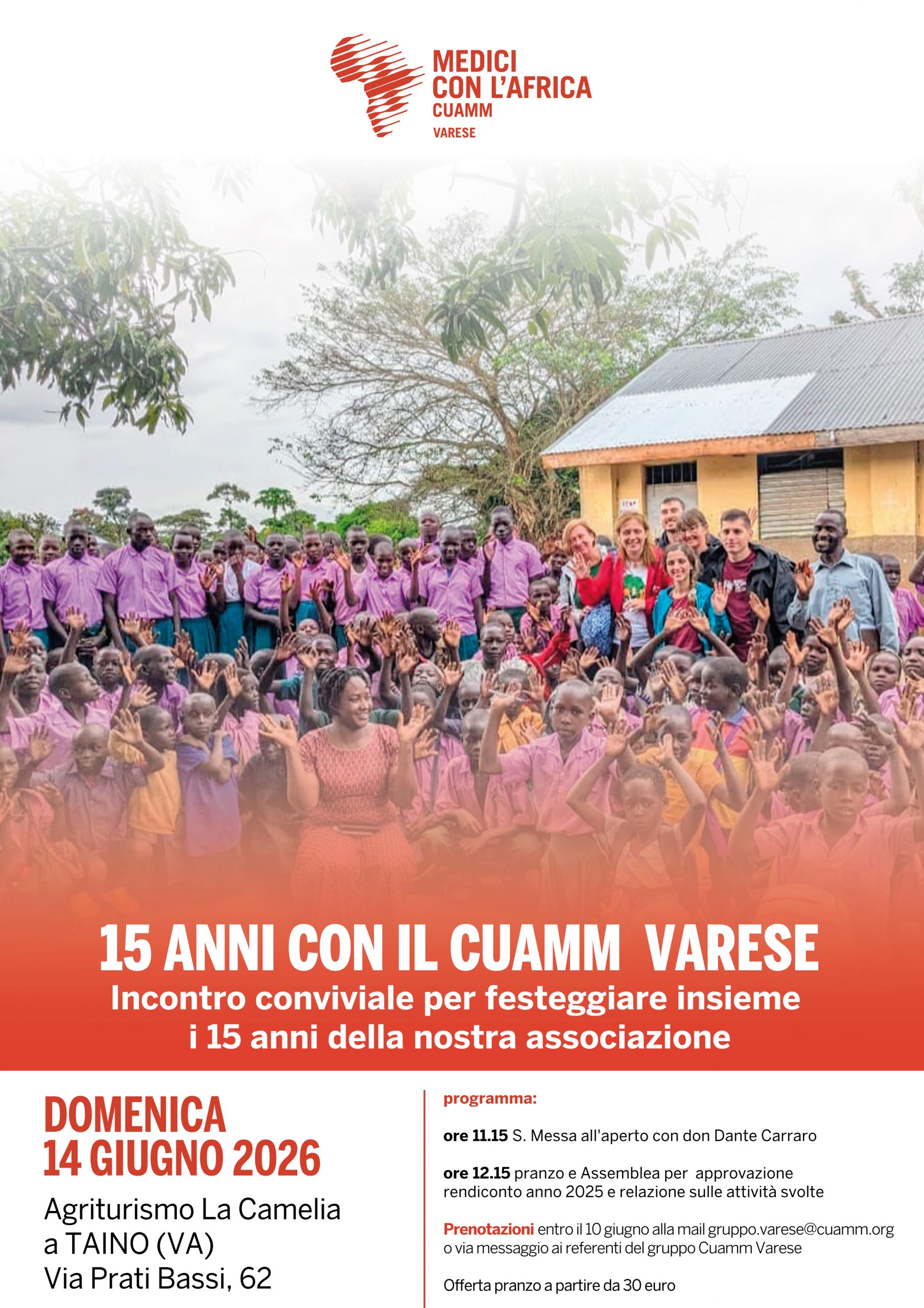 15 anni gruppo Varese